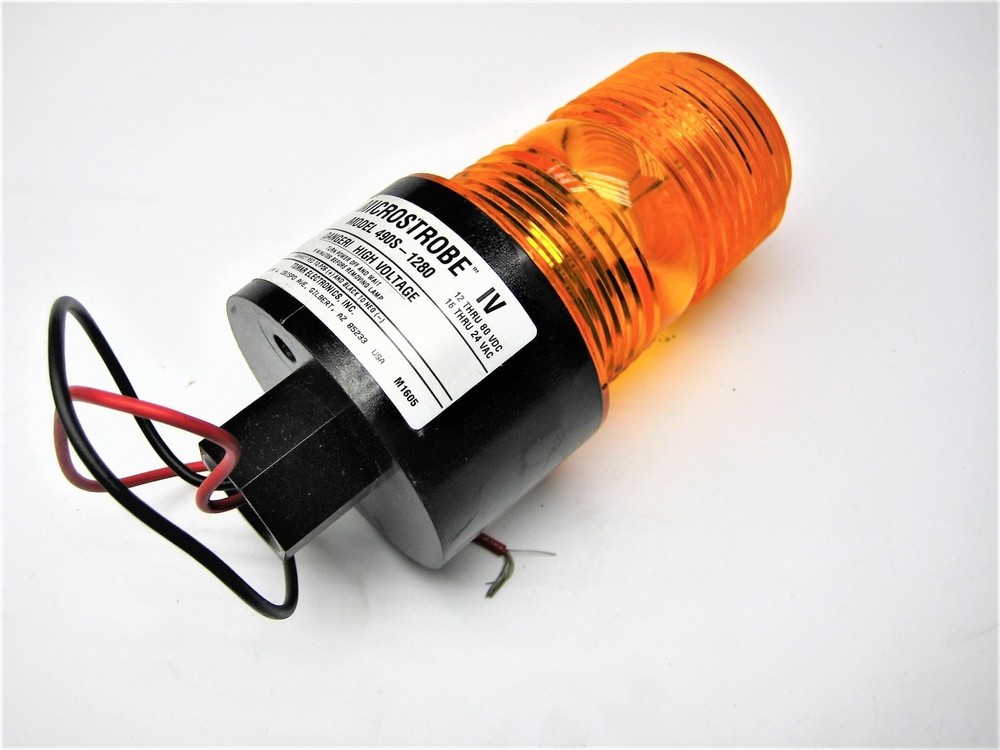 MICROSTROBE 490S-1280 AMBER LIGHT NSNP