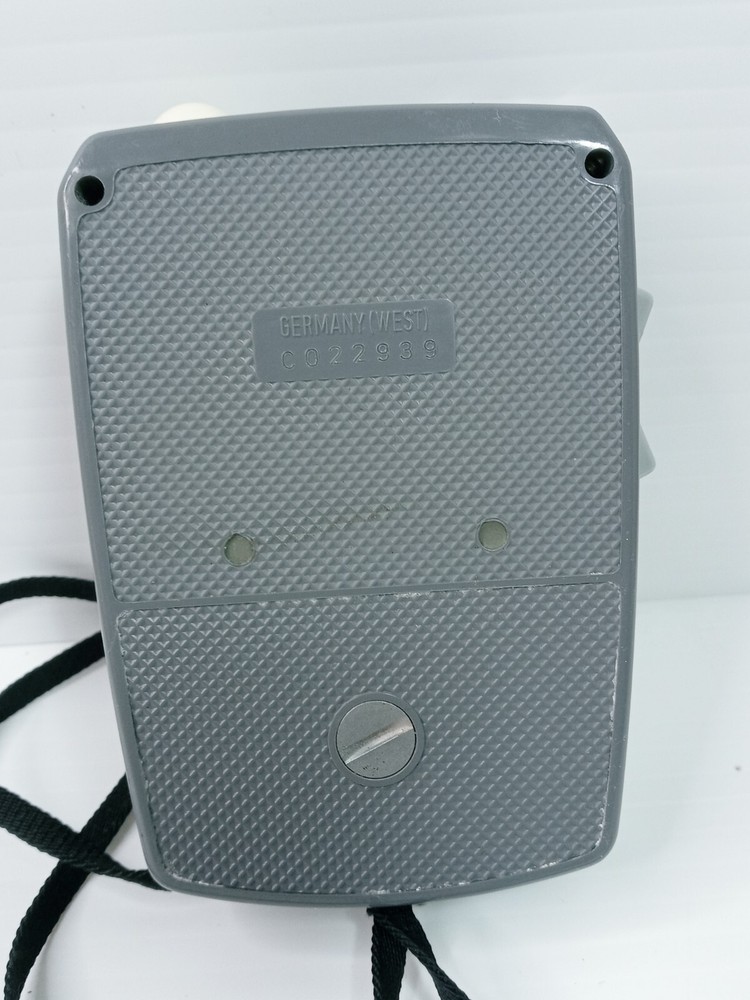 Gossen Polysix Electronic Light Exposure Meter & Case West Germany Working