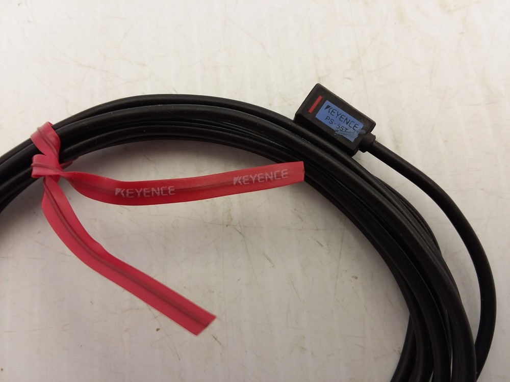 KEYENCE PS-55T SENSOR HEAD TRANSMISSIVE THRUBEAM 2M NNB