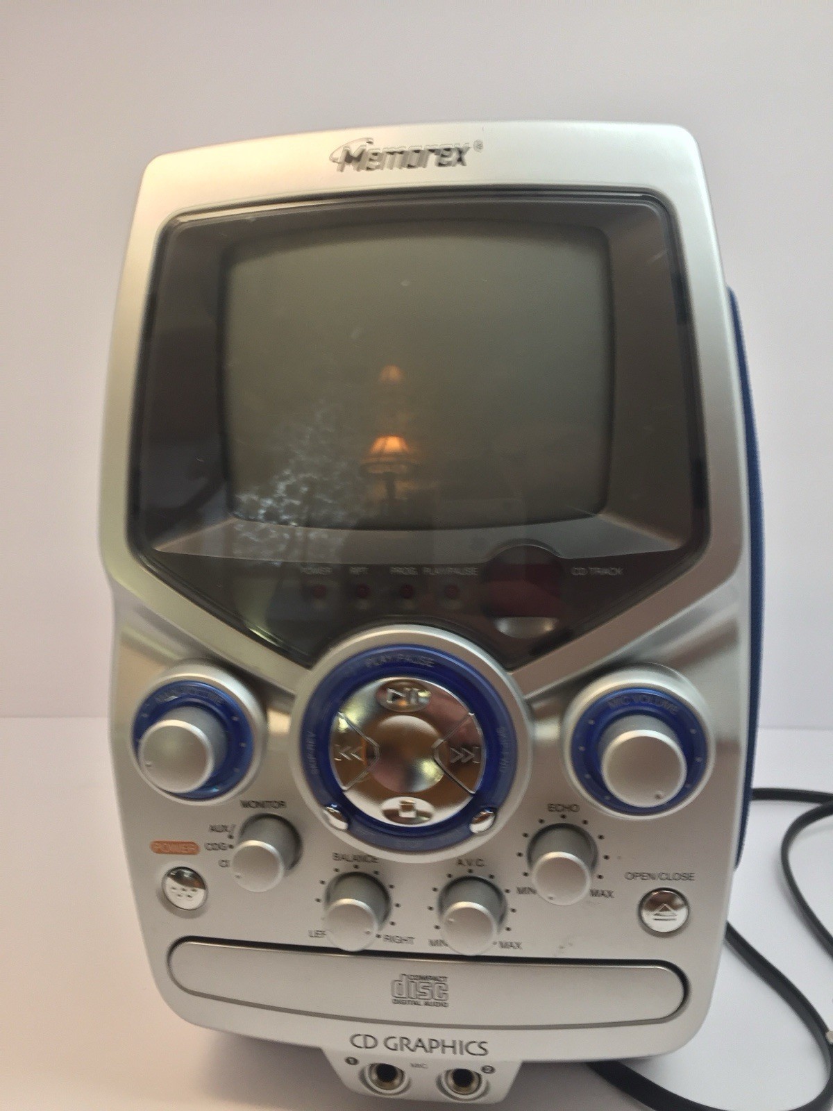 Memorex CD+G All In One Karaoke Player Machine MKS8501 CRT TESTED AND WORKING