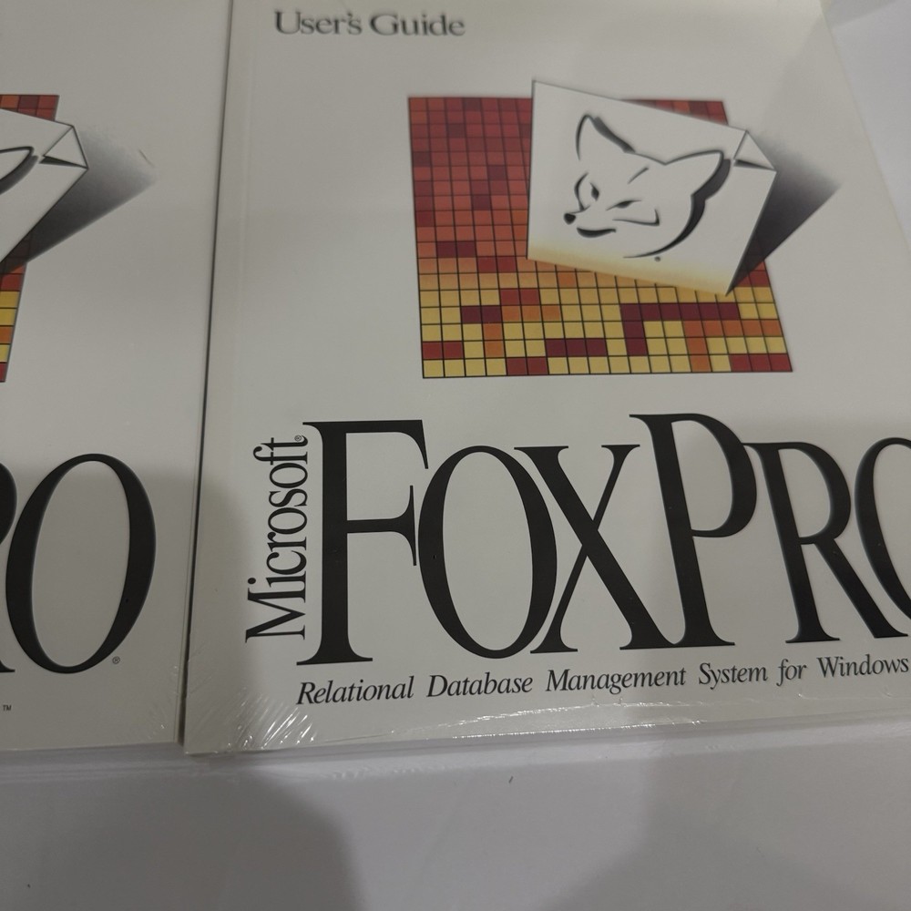 RARE Vintage Microsoft Dev Software Lot Visual Basic C++ FoxPro Promo NFR Box