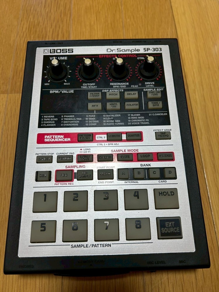 Boss SP-303 Dr. Sample Portable Phrase Sampler Good GP