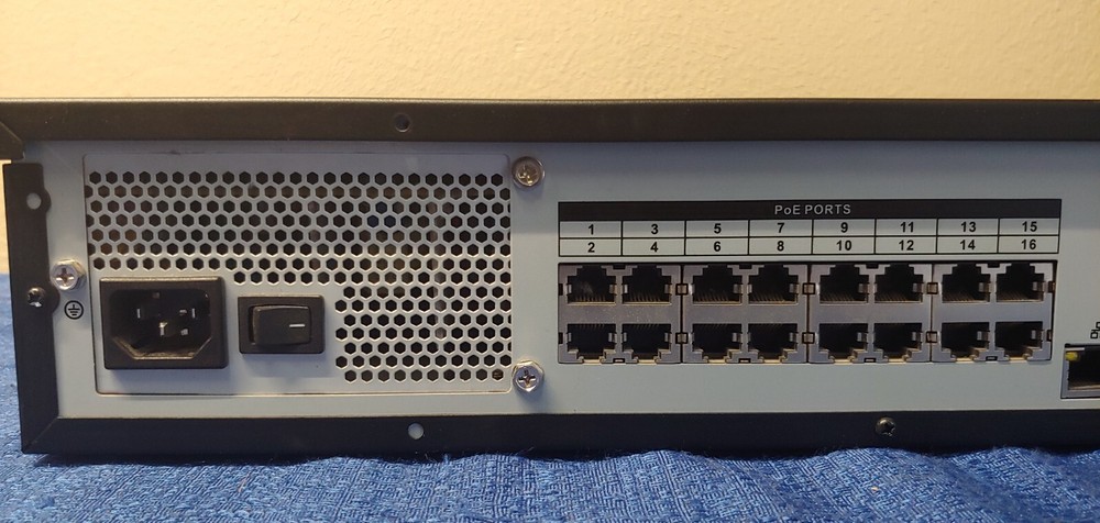 HDX HXEXNVRDR-P-32 Network Video Recorder