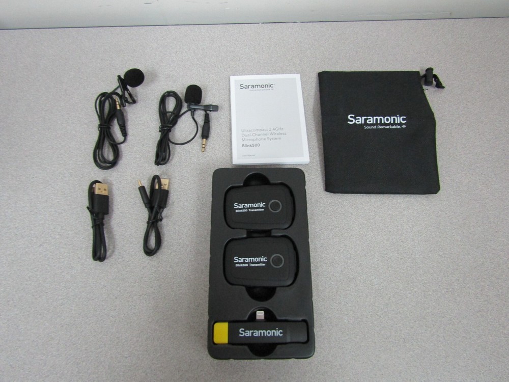 Saramonic BLINK500B4 2-Person Microphone System for Lightning iOS Devices