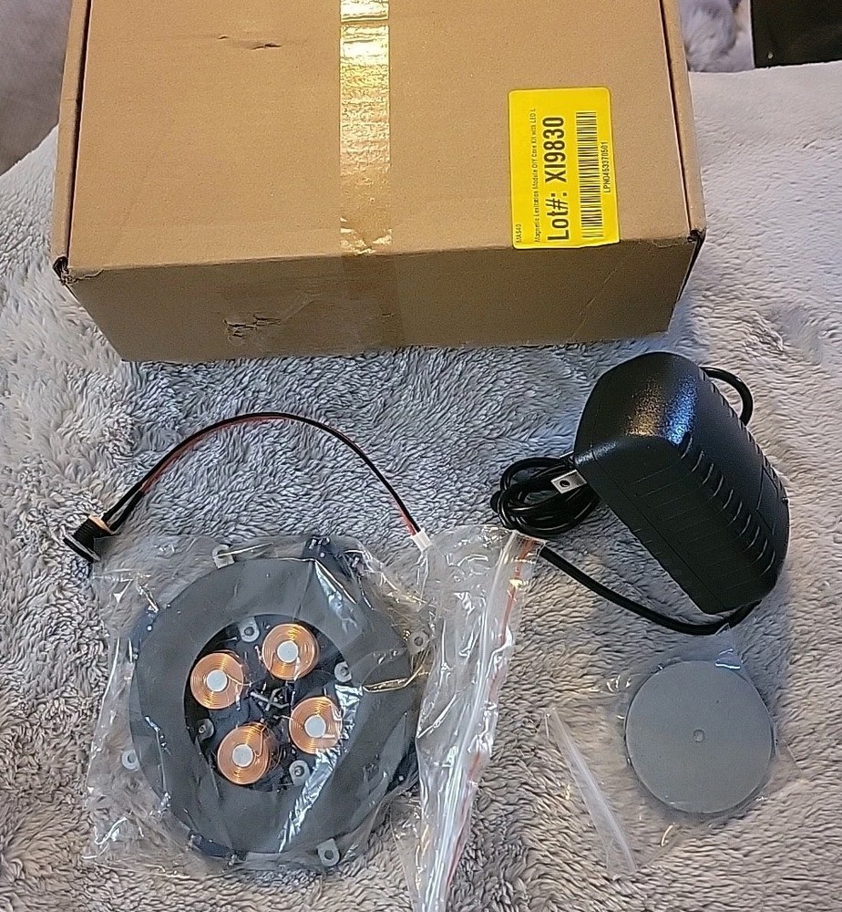 Magnetic Levitation Module DIY Kit with LED Lamp Max Load 500g for Levitation