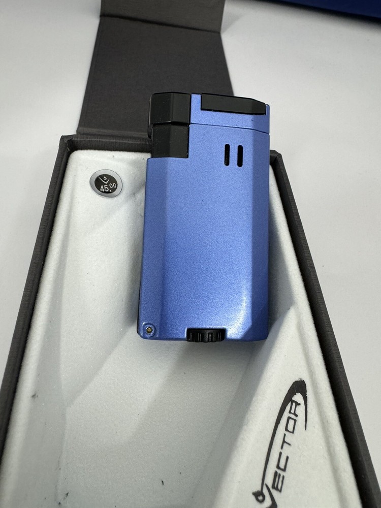 Vector VMotion Dual Jet Cigar Lighter - Blue - New