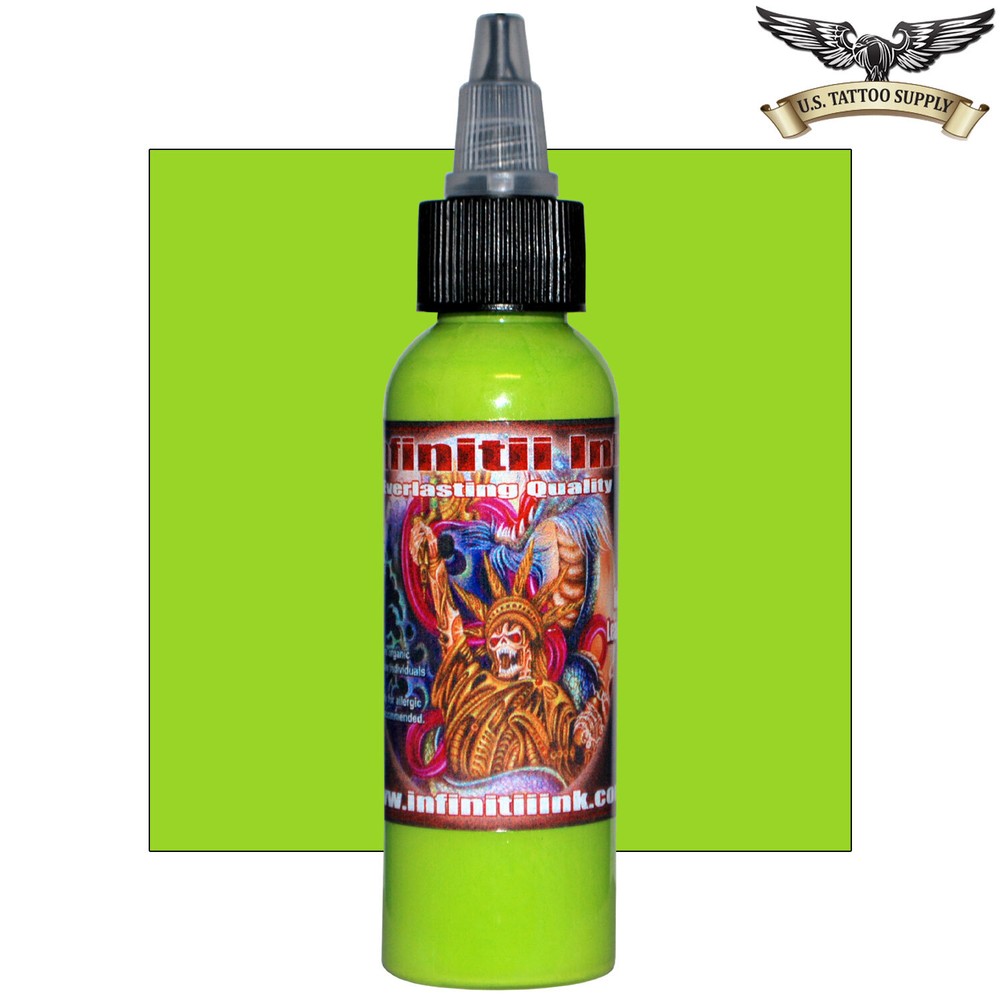 Infinitii Premium Quality Tattoo Ink - Leapfrog Green