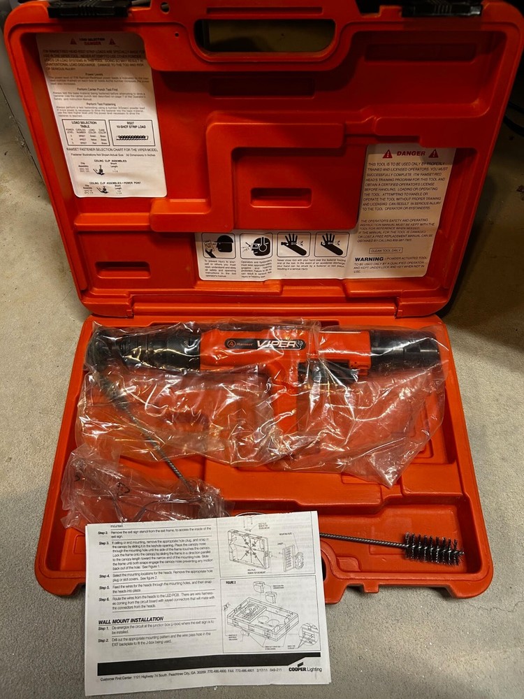 ITW Ramset Red Head VIPER-4 Viper-4 27 Caliber Powder Actuated Tool