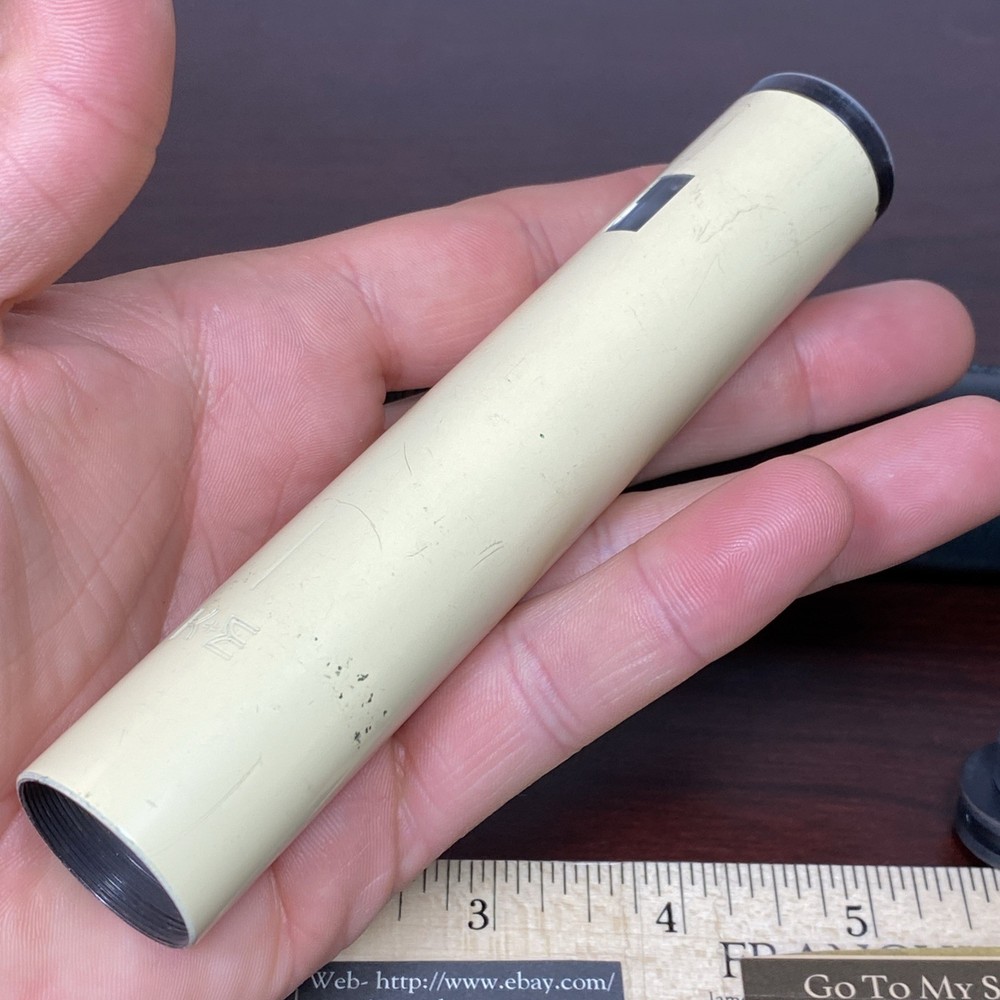 VTG K&E Keuffel & Esser Hand Held Bubble Level Surveyor Scope w/ Leather Case