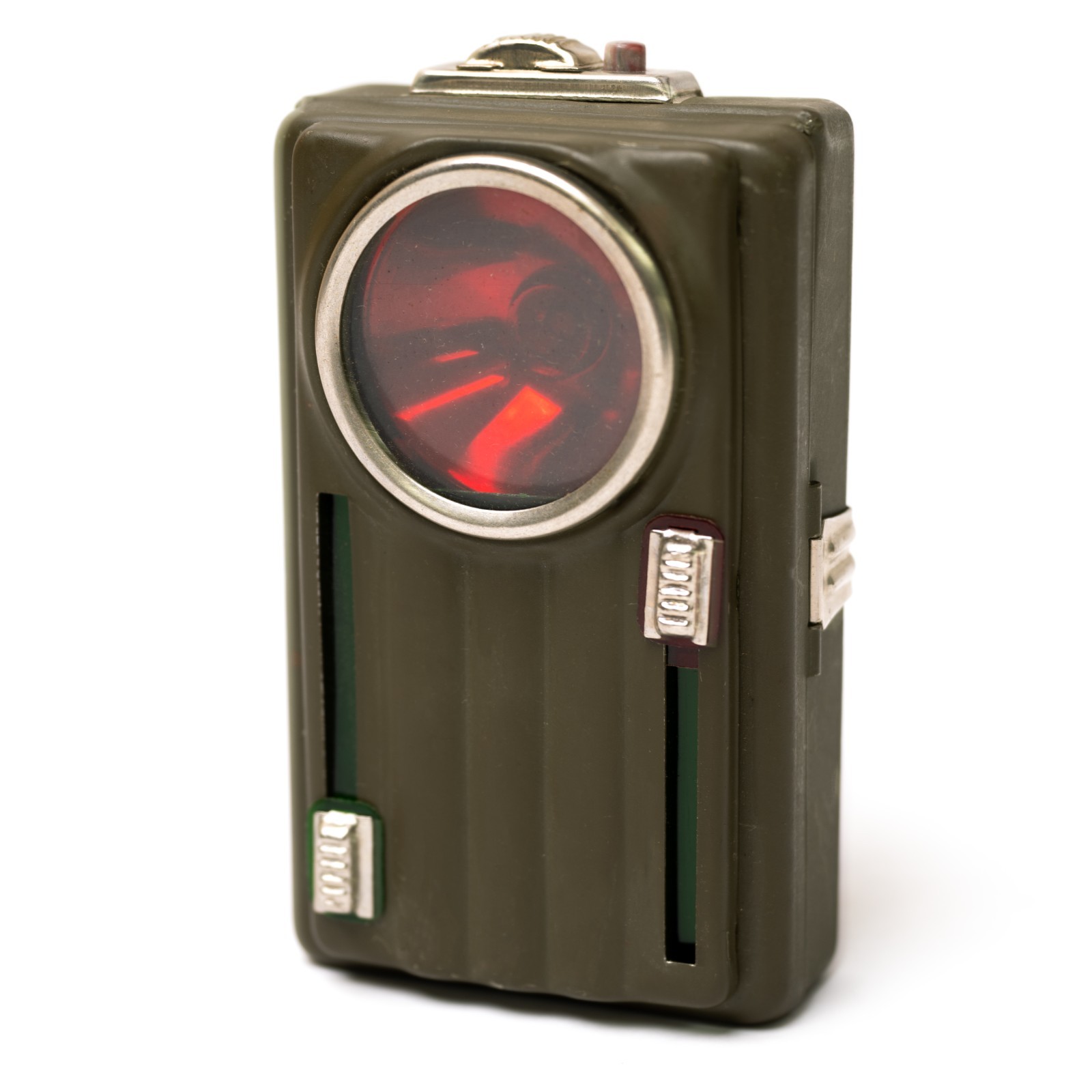 Vintage Military Signal Flashlight Polish Army Lamp Light Cold War Arma Reforger