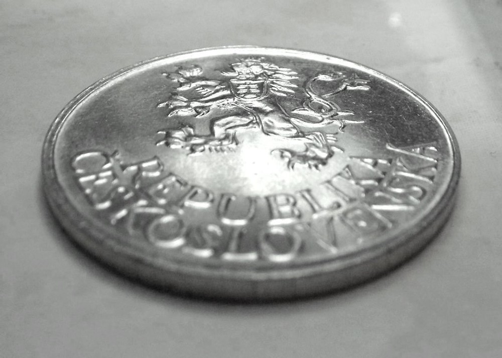 CZECHOSLOVAKIA (Republic) 25 KORUN 1955