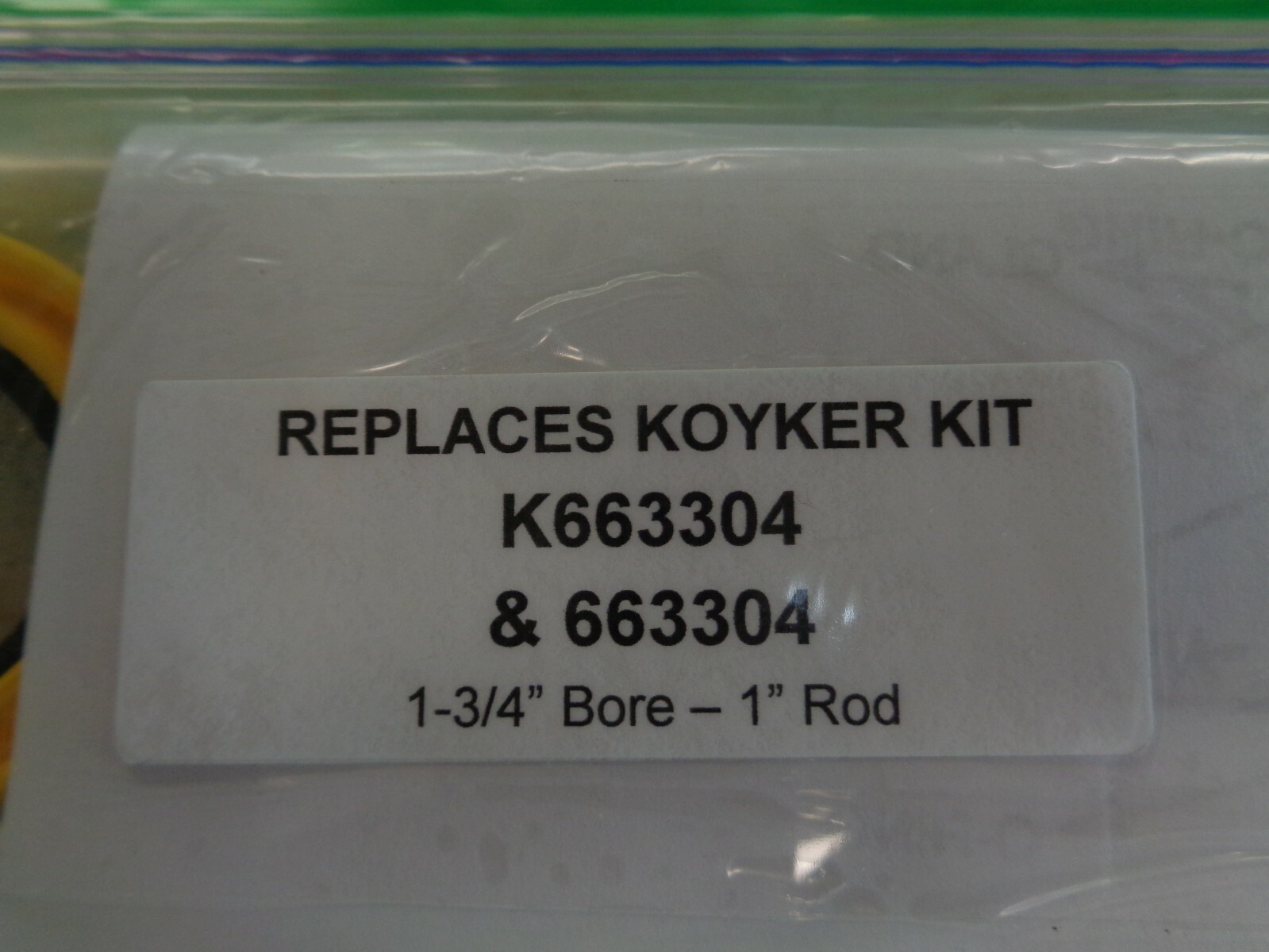 # 663304 Koyker seal kit replacement for cyl / with 1-3/4" bore & 1" Rod K663304