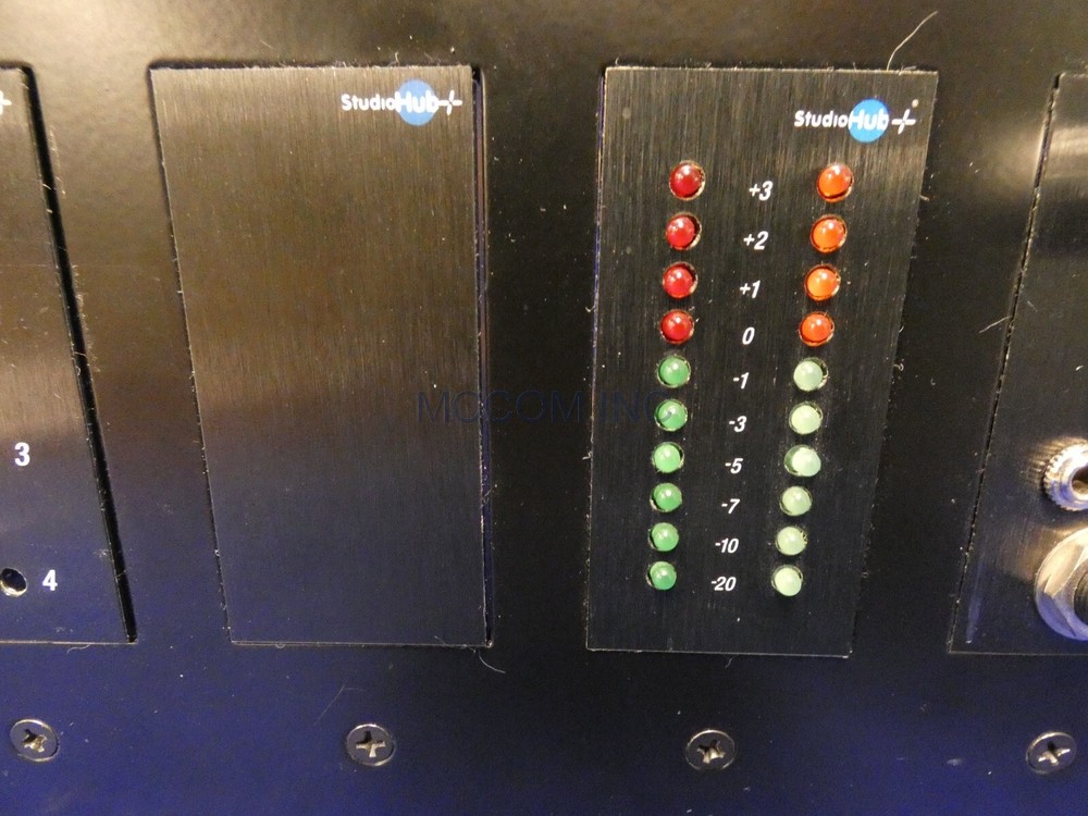 StudioHub+ Vu Meter, 1x4 Switcher, Headphone Mini panel