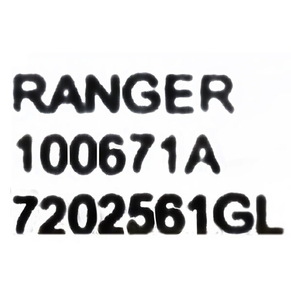 Ranger Boat Blank Switch Panel 7202560 | Graphite 14 3/4 x 8 Inch