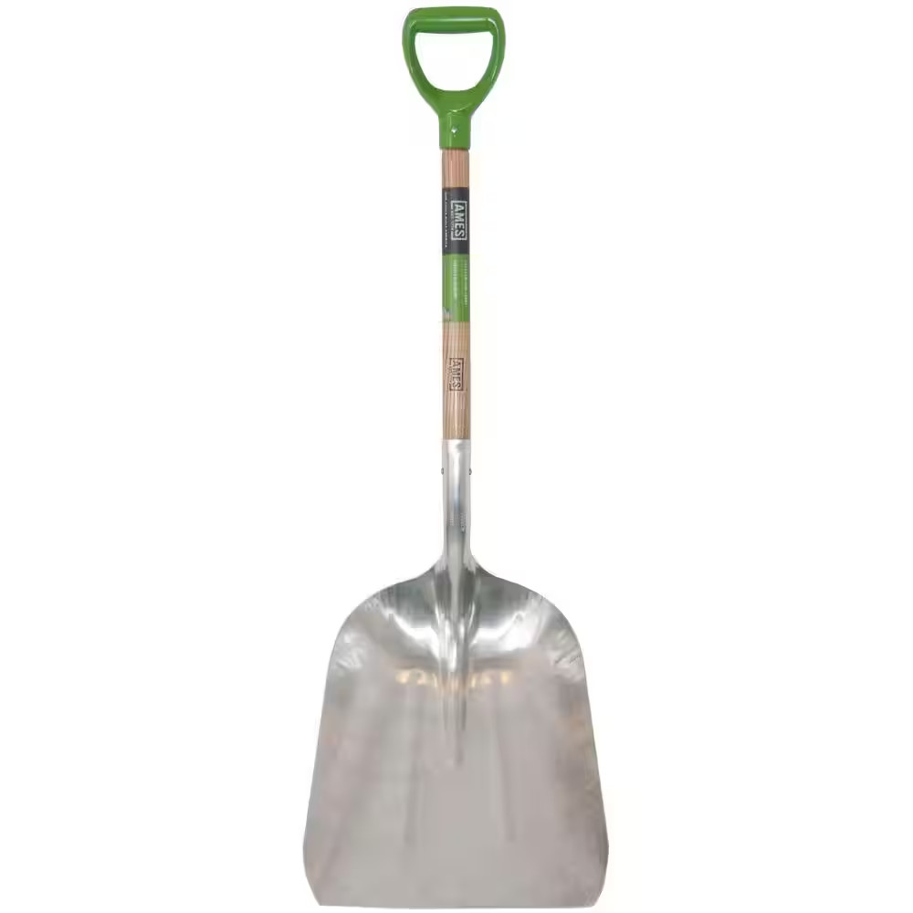 24.5 In. D-Handle Aluminum Scoop