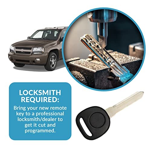 Replacement for New Uncut Empty Key Shell B102 Shell ONLY