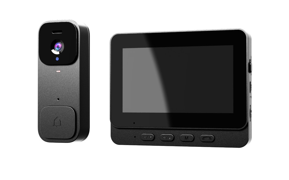 Smart Visual Intercom Video Doorbell PIR Motion + Wireless Chime+WIFI Cloud Save