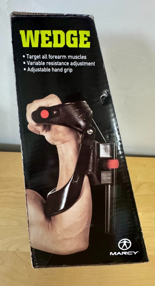 Marcy Wedge Wrist & Forearm Developer Strengthener Exerciser Open Box