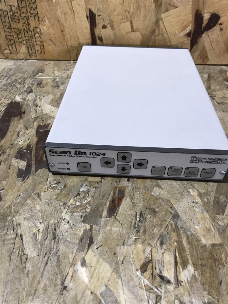 COMMUNICATIONS SPECIALTIES SCAN DO 1024