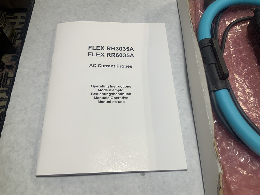 Dranetz DranFlex 6000A RR6035A currant probe 12”