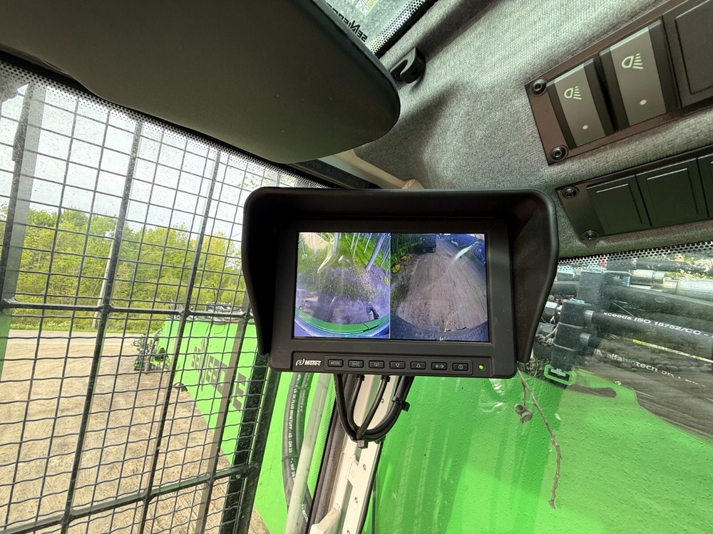 2023 Sennebogen 728e wheeled tree care material handler