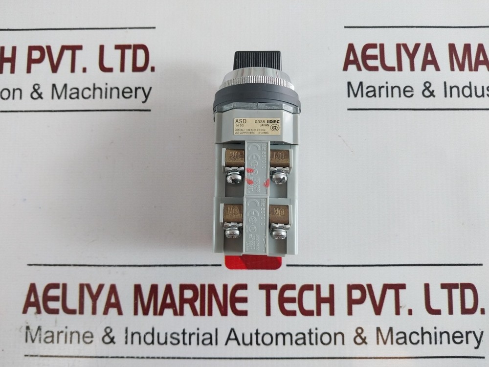 Idec ASD Selector Switch 10A 600V