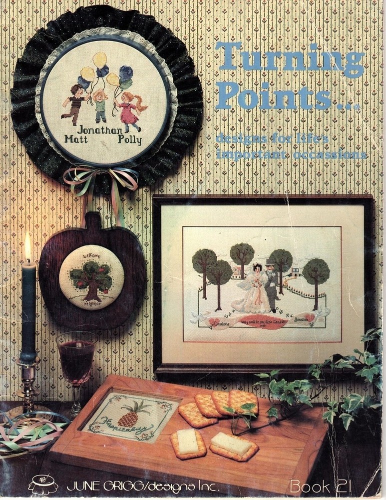 Turning Points Cross Stitch Designs for Lifes Important Occasions 1983 Pattern