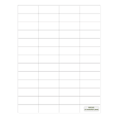 Paper Inserts for Defender Coin Slab (12 Sheets/624 Labels)