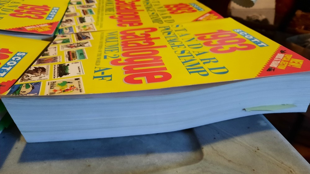 Scott Standard Postage Stamp Catalogue 1993 Vol 1-4