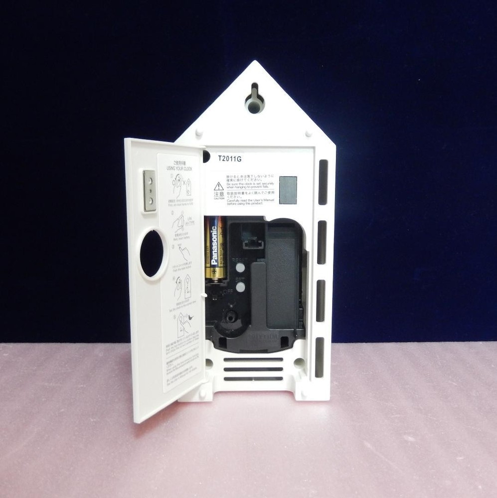 MUJI Cuckoo Clock Small White-19