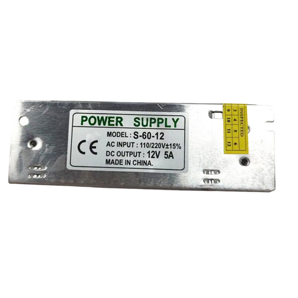 New AC-DC 12V 5A Switching Power Supply Module Adapter For LED Strip CCTV Camera