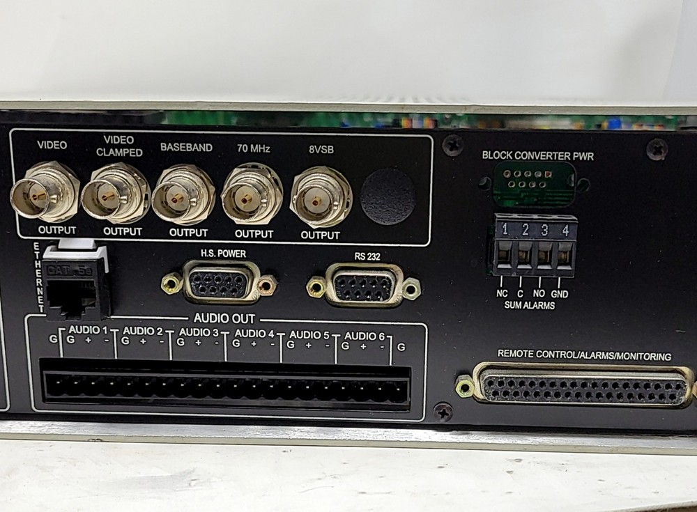 NUCOMM NULINX RECEIVER Microwave Receiver SEE NOTES