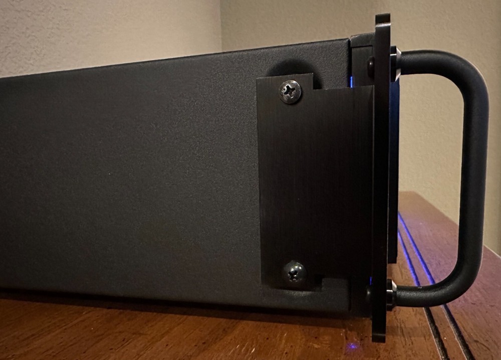 Carver M-500 OEM handle brackets with hardware *BLACK*