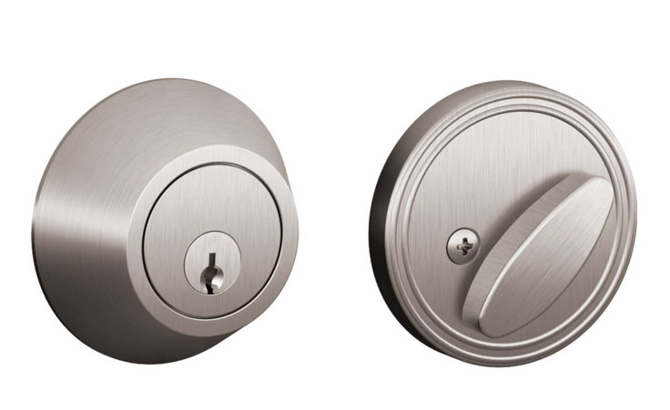 Schlage - First Secure Single Cylinder Deadbolt PD/JD60