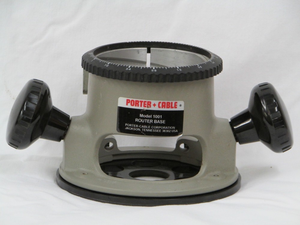NICE Porter Cable Fixed Router Base #1001 - Complete