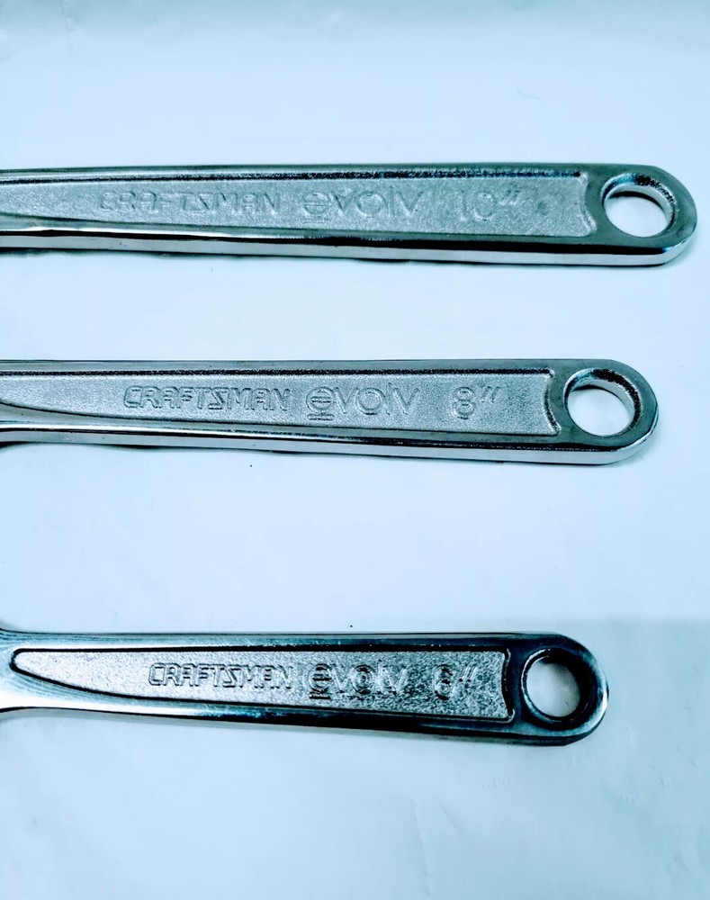 Craftsman Evolv 3-pc adjustable wrench set