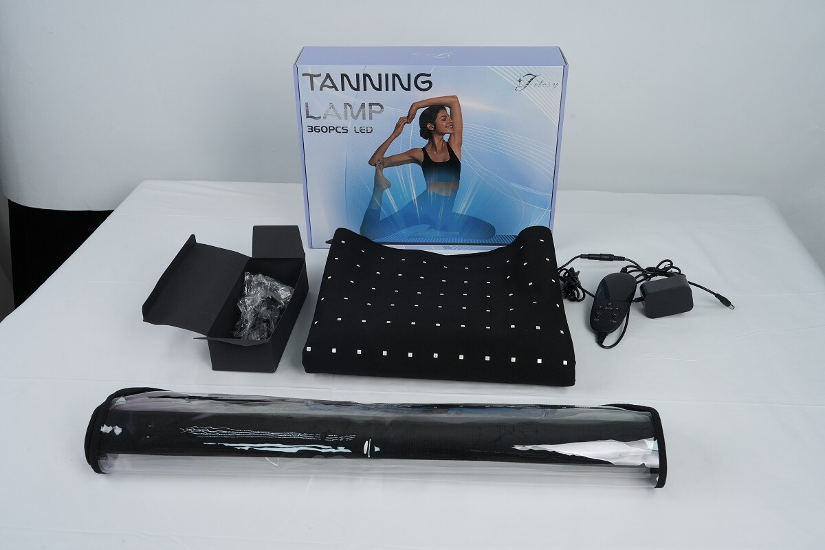 Sunless Tanning Mat Sun Solarium Self-Tanning Pad Safety Sunbed Solarium Light