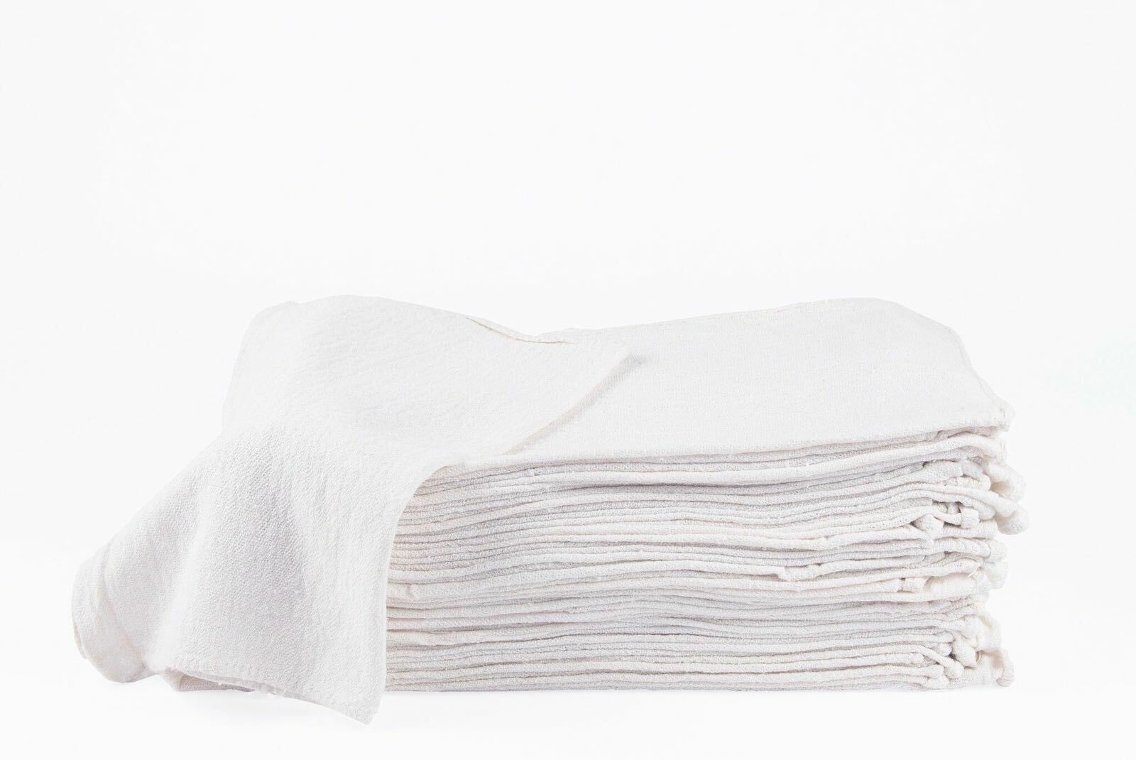1000 new great mechanics shop rags towels white heavy Duty