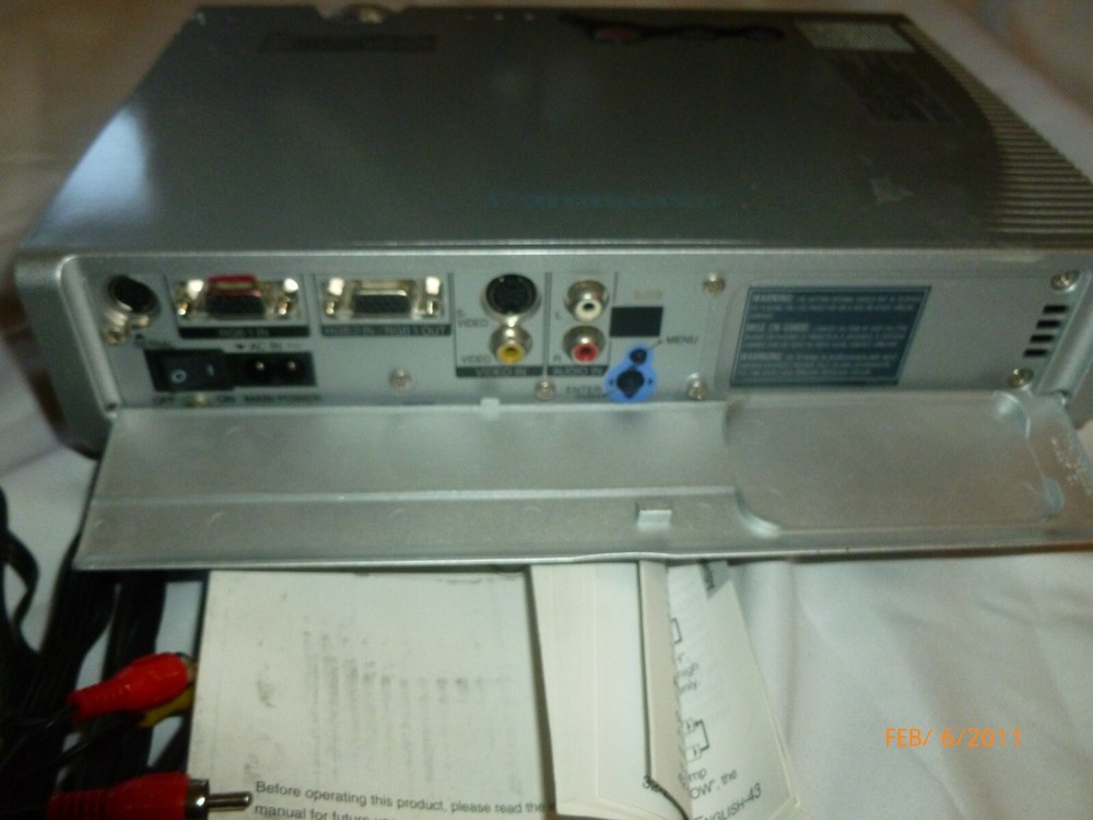 Panasonic LCD Projector PT-LC76U tested