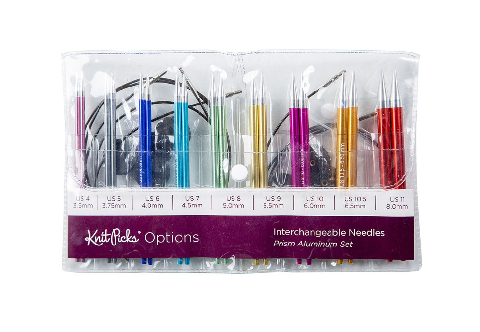 New Prism Aluminum Options Interchangeable Needle Set by ₭nit P͛icks