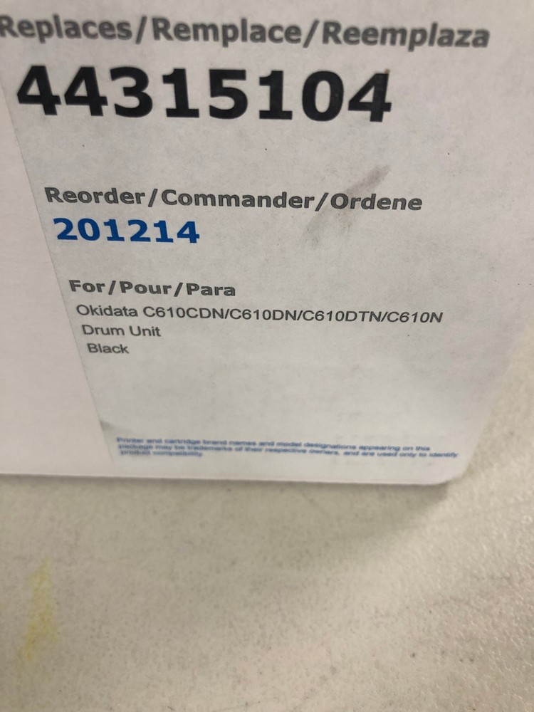 Compatible Drum Unit 44315104 for Okidata