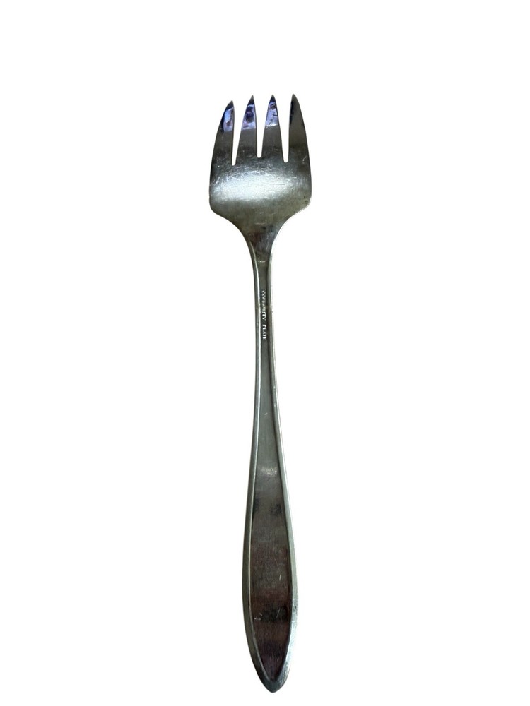 Oneida Silverplate Meat Fork Adam No Monogram