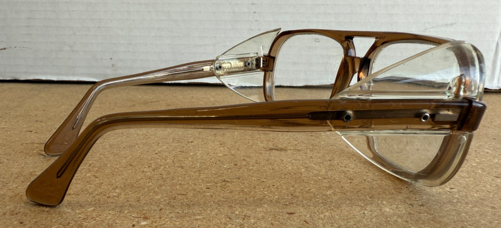 VTG Jackson Aden Brown Frame Goggles Clear Lenses