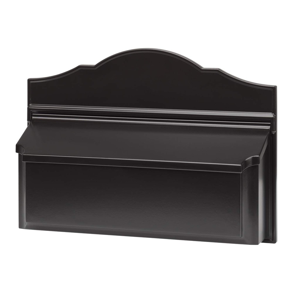 Colonial Wall Mailbox Black
