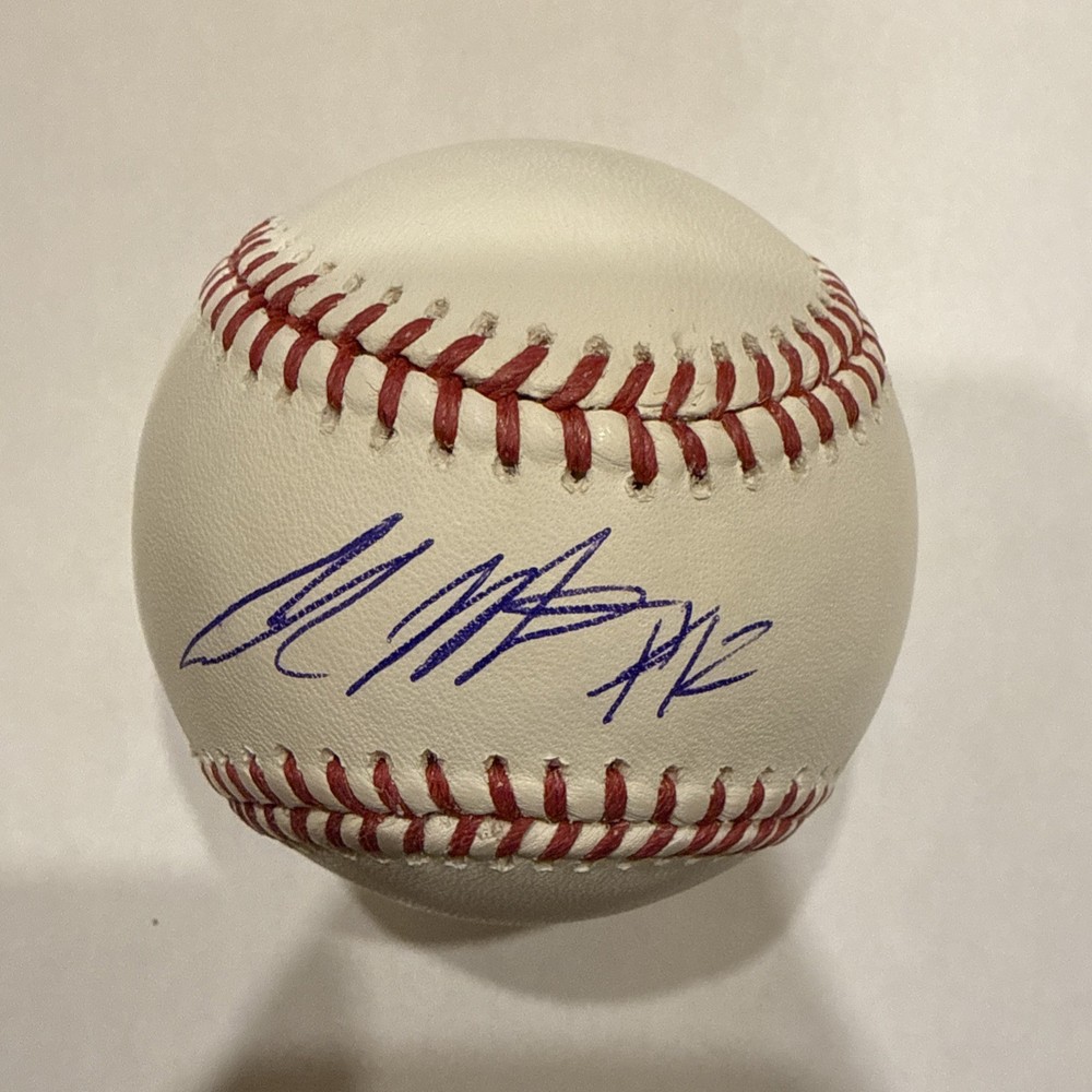 Colson Montgomery Signed Baseball White Sox w/Beckett BAS Includes Case