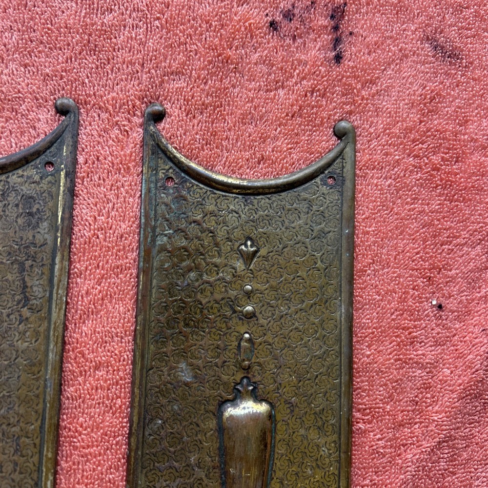 Vintage Brass Door Decor