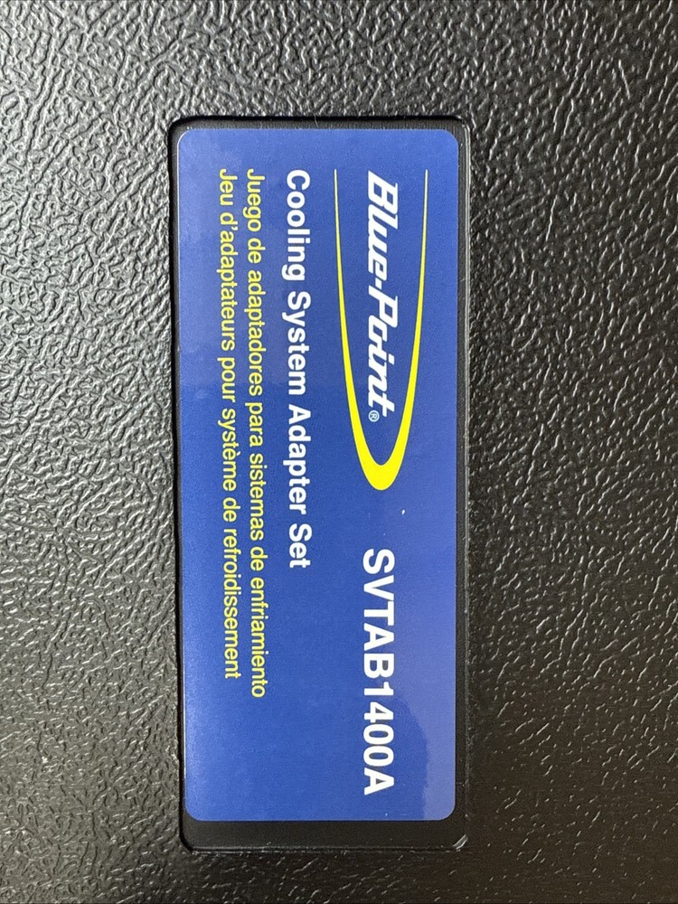 For Blue Point Tools USA 14 pc Cooling System Adaptor Set SVTAB1400A +