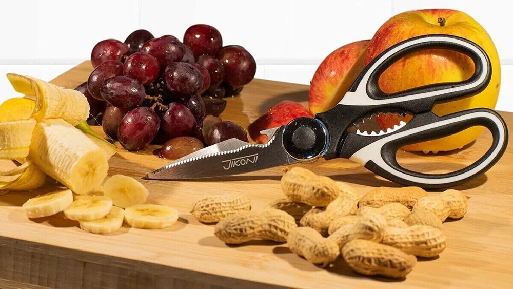 2 Pack Heavy Duty Kitchen Scissors Multi Tool Food Meat Vegetable Shear