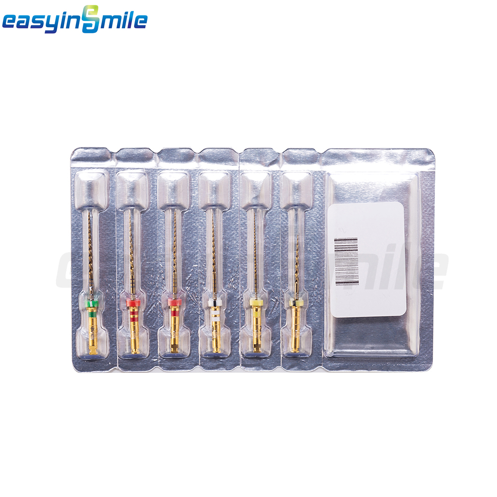 10Pk Dental Endo Rotary Files X3 Pro Gold endodontic engine NITI File 21/25/31MM