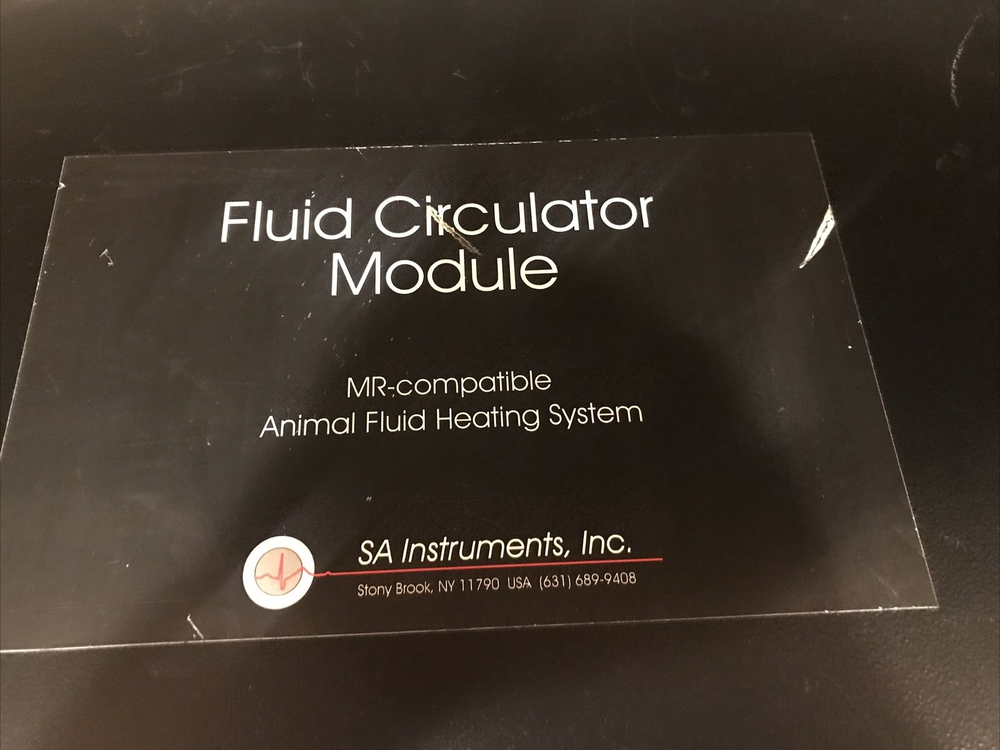 SA Instruments Fluid Circulator Module Animal Fluid Heating